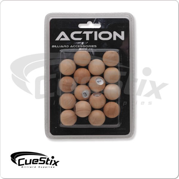 Wooden Pill Set - Blister Pack Wooden Pill Set - Blister Pack